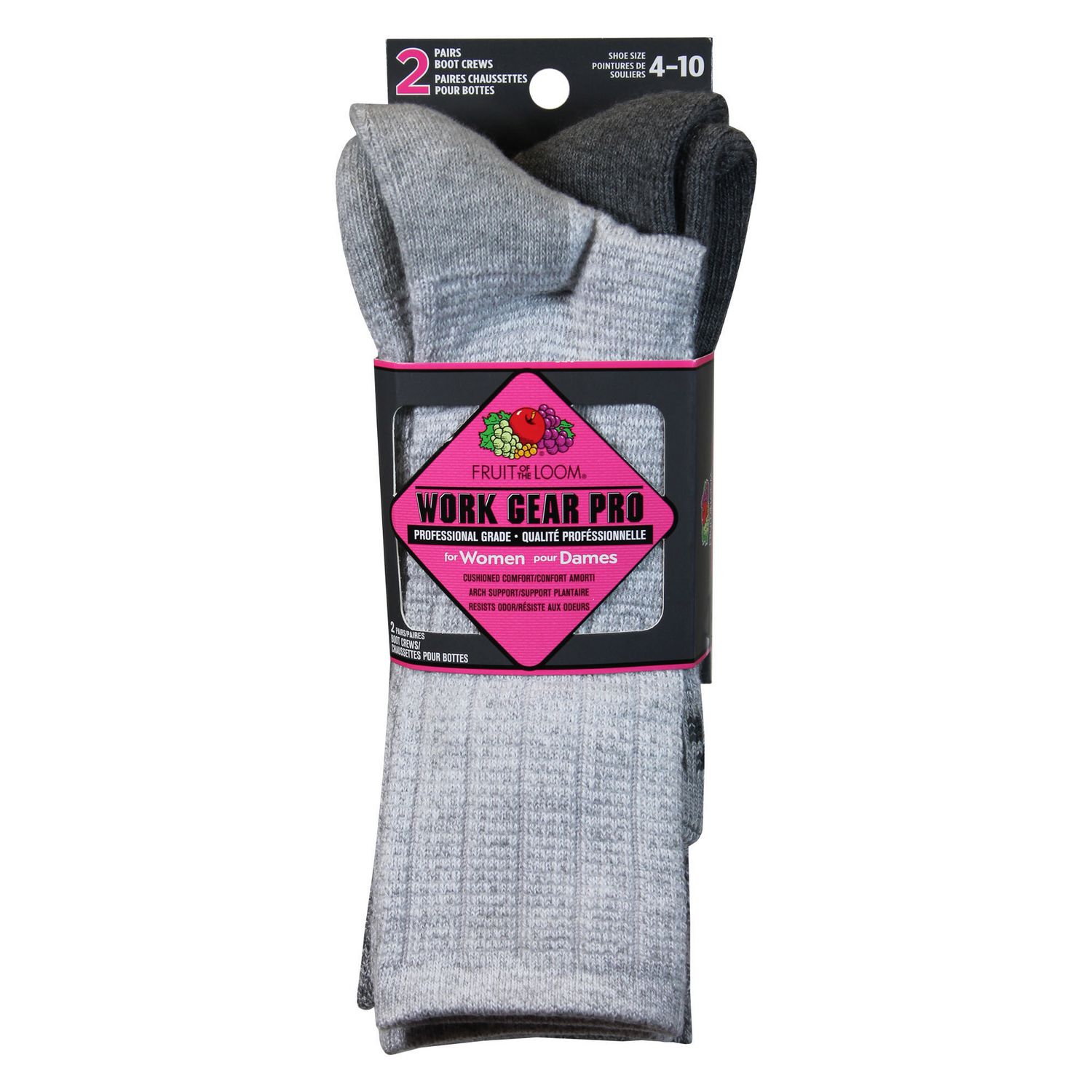 Fruit of the Loom Women's Work Gear Pro Socks Walmart Canada