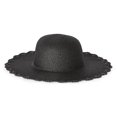 thumbnail image 1 of Time and Tru Women's Crochet Edge Sun Hat, 1 of 1