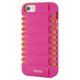 Étui iHome Reflex pour iPhone 5 et 5s, rose et jaune – image 1 sur 1