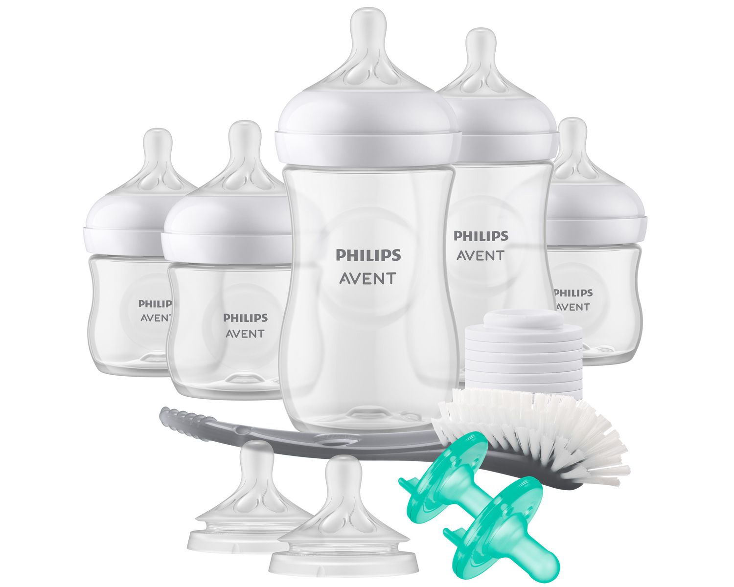 Philips Avent Natural Baby Bottle Coffret cadeau pour nouveau-né, SCD838/02  Avent Coffret cadeau pour nouveau-né 