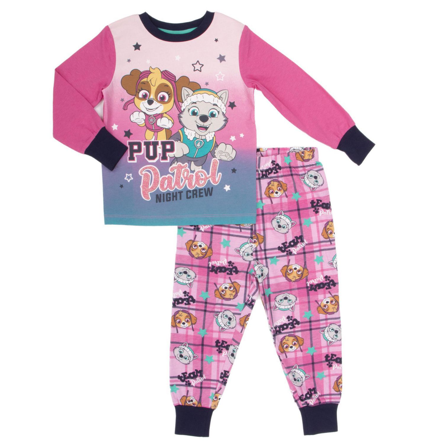 Paw Patrol Toddler Girl's 2-Piece Long Sleeve Pyjama Set | Walmart Canada