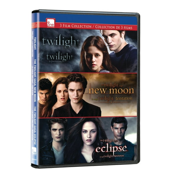 Twilight/New Moon/Eclipse DVD Tripler Feature