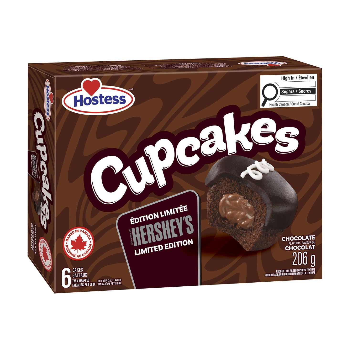 thumbnail image 3 of Cupcakes Hostess🅫 à saveur de chocolat Hershey's®, 3 of 4