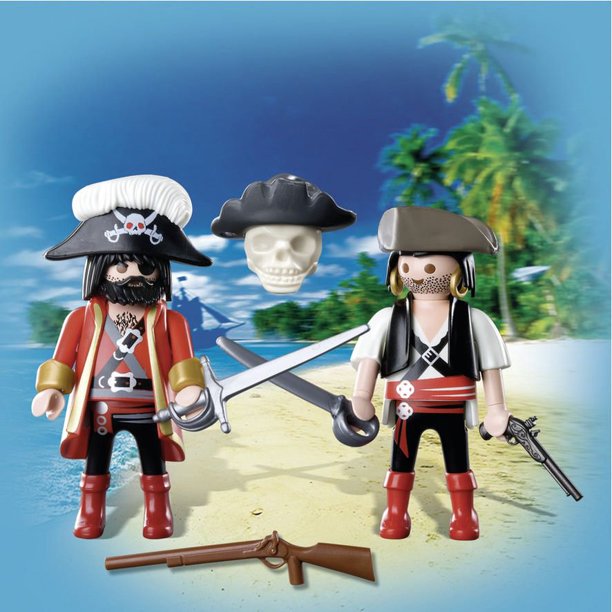 Playmobil figurine de Pirates en blister