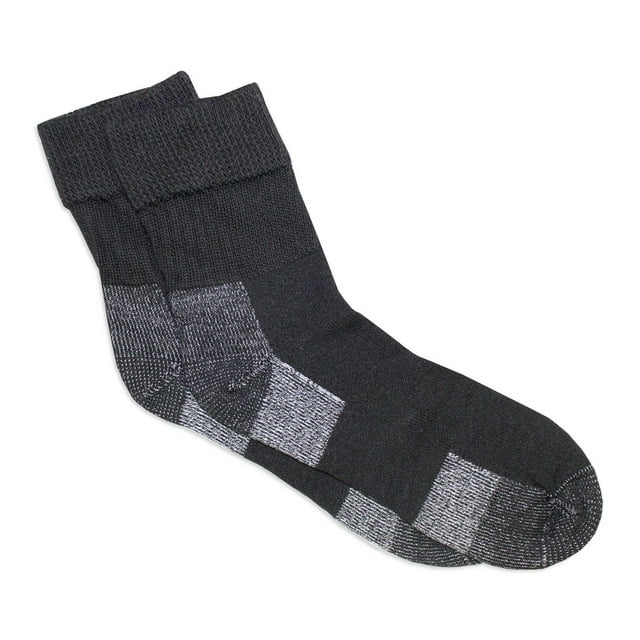 Dr. Scholl's Men's 2 Pair Advanced Relief Diabetic And Circulatory Ankle Socks