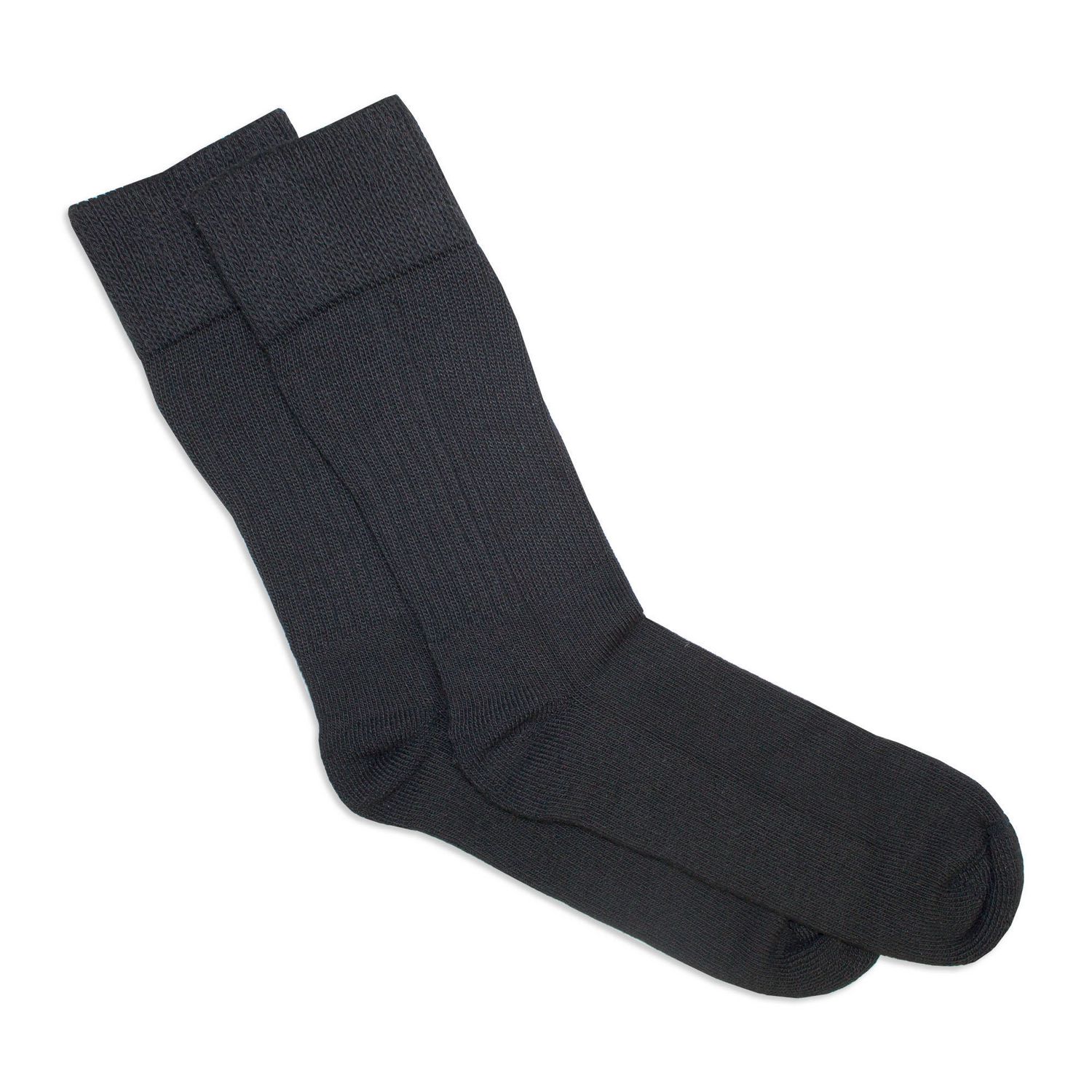 Dr.Scholl's Men's 1 Pair Advanced Relief Easy-on Compression Crew Socks ...