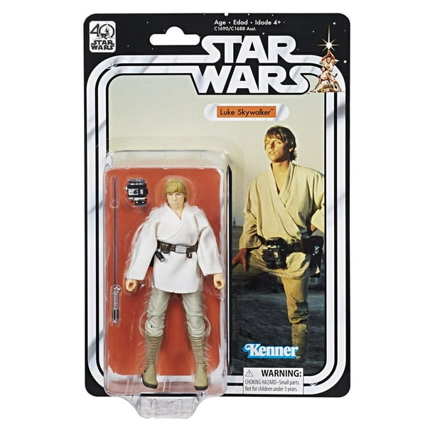 Star Wars Série noire - Figurine Luke Skywalker 40e anniversaire