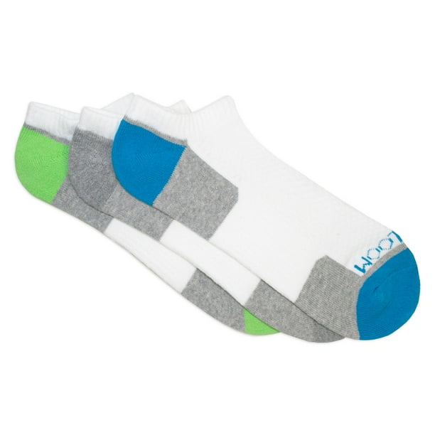 Fruit of the Loom Men's 3 Pair Breathable No Show Socks - Walmart.ca