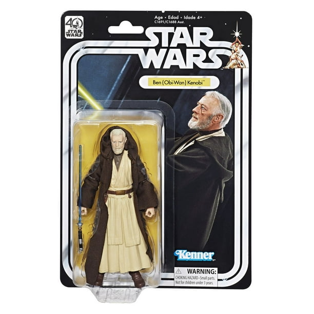 Star Wars Série noire - Figurine Ben (Obi-Wan) Kenobi 40e anniversaire