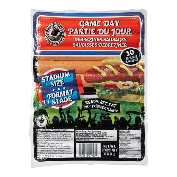 Game Day Debreziner Sausages Walmart.ca