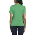 thumbnail image 2 of RAFAELLA Women's Square Neckline Short Sleeve Tee Shirt, 2 of 4