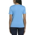 thumbnail image 2 of RAFAELLA Women's Square Neckline Short Sleeve Tee Shirt, 2 of 4