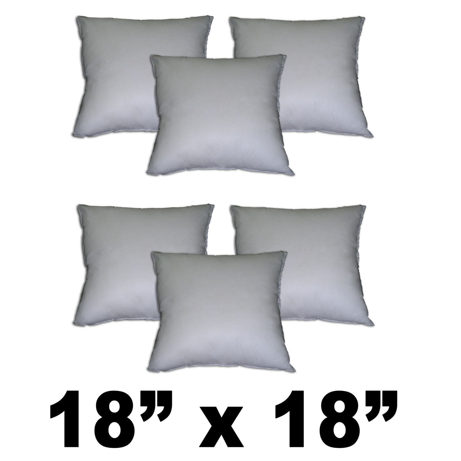 Hometex Square Polyester Fill Pillow Form Walmart Canada