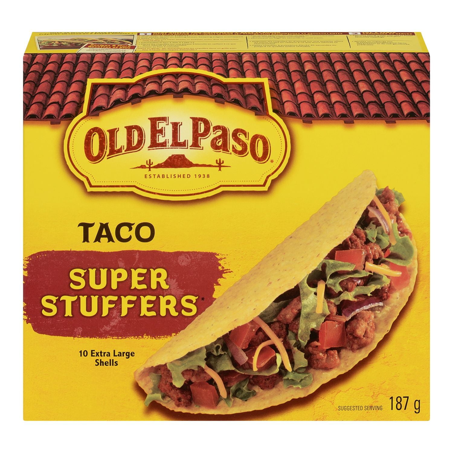 Old El Paso Gluten Free Super Stuffers Taco Shells Walmart Canada