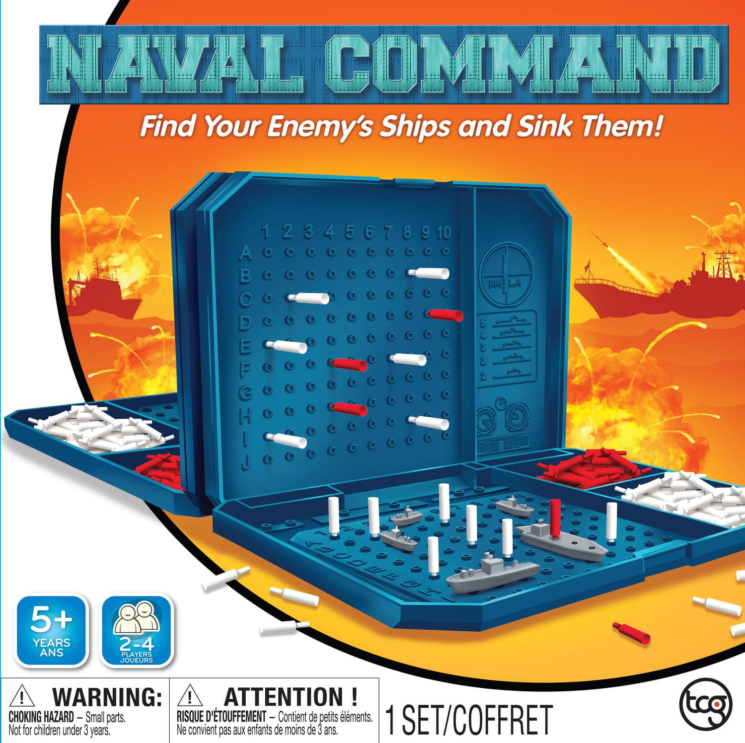 The Canadian Group Tcg Naval Command Board Game | Walmart ...