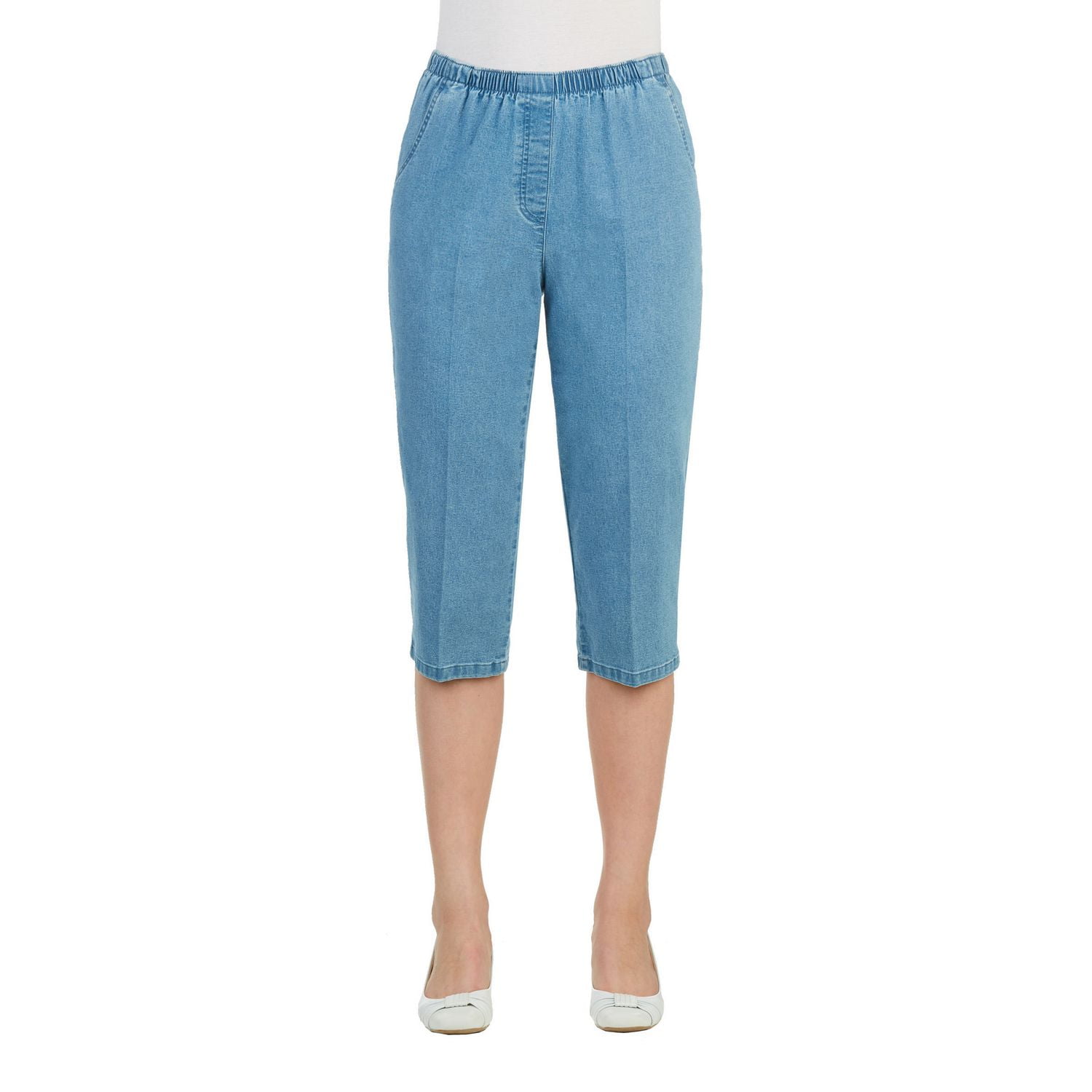 alia denim capris