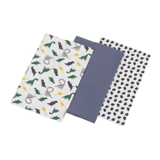 Child of Mine by Carter's Dinosaur Flannel Receiving Blankets, soft