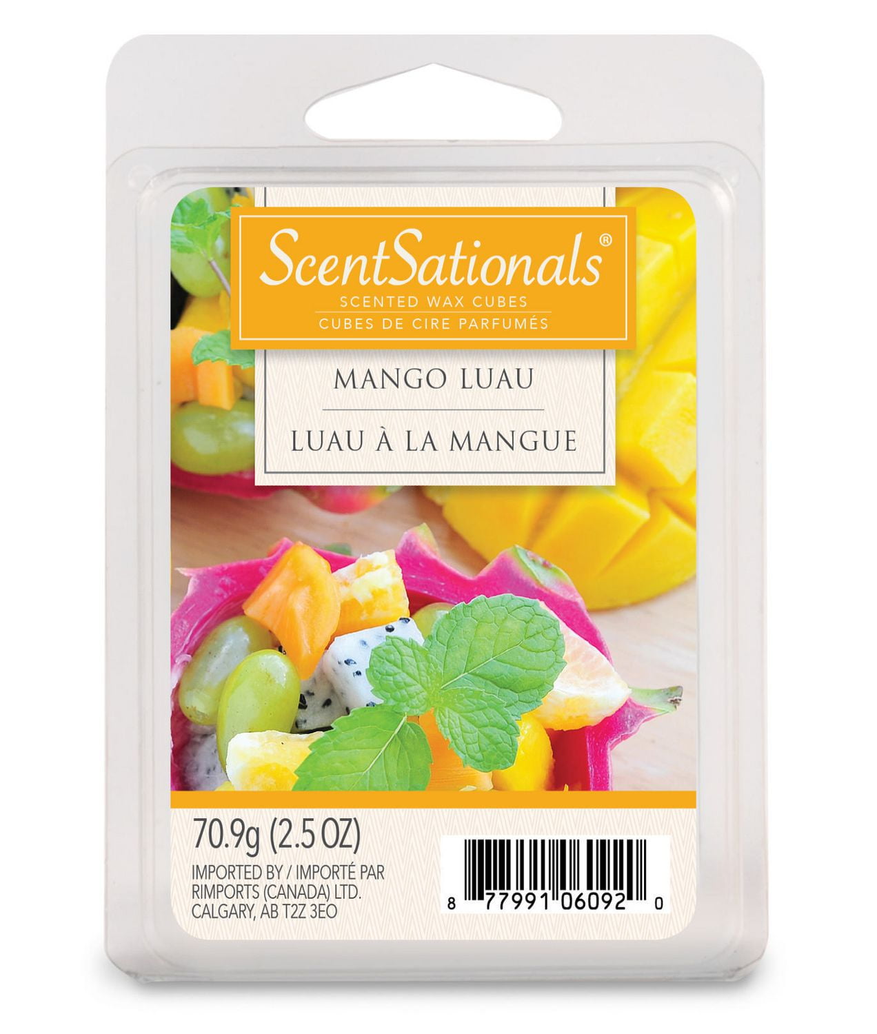 ScentSationals Mango Luau Scented Wax Cubes Walmart Canada