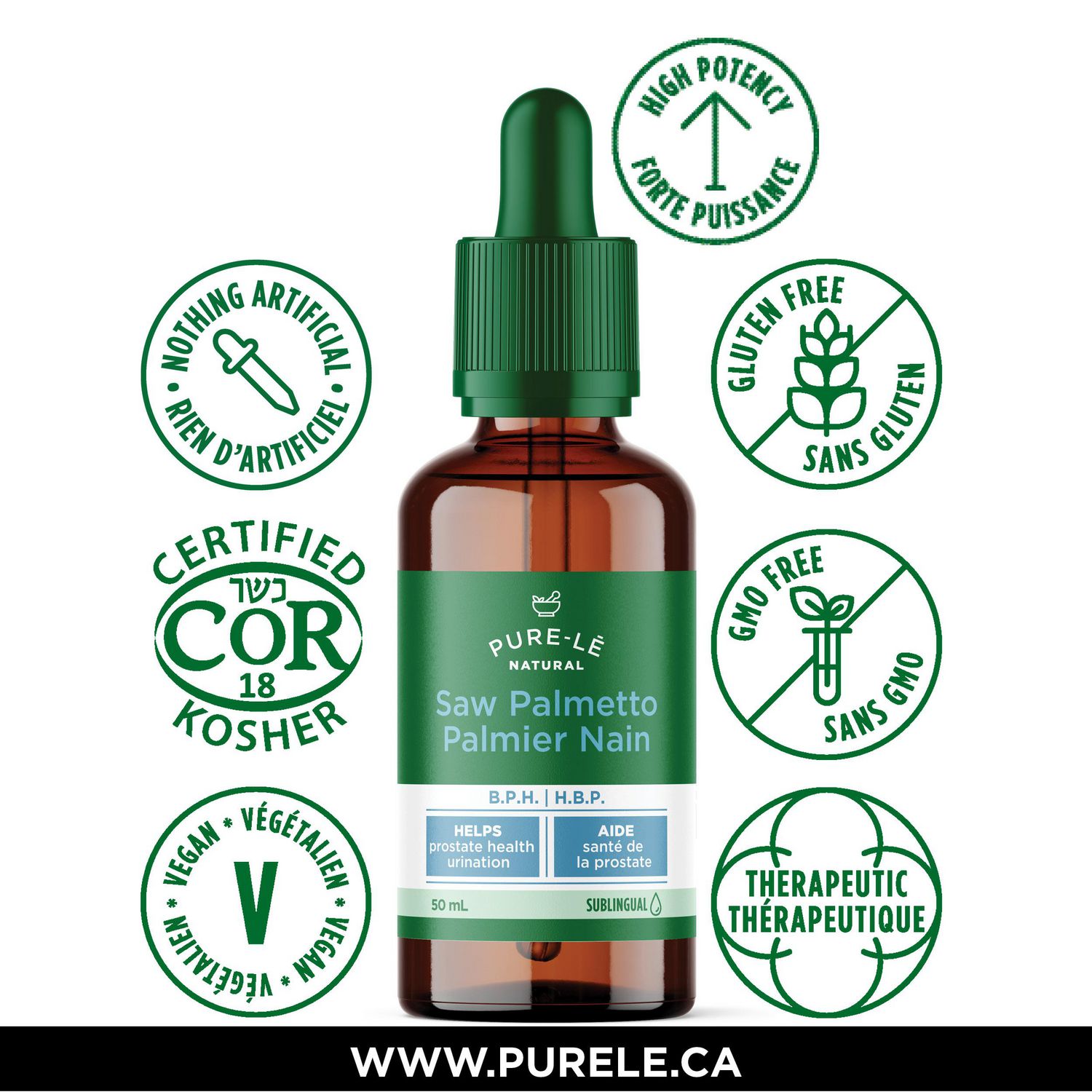 Pure-lē Natural Saw Palmetto Berries Extract