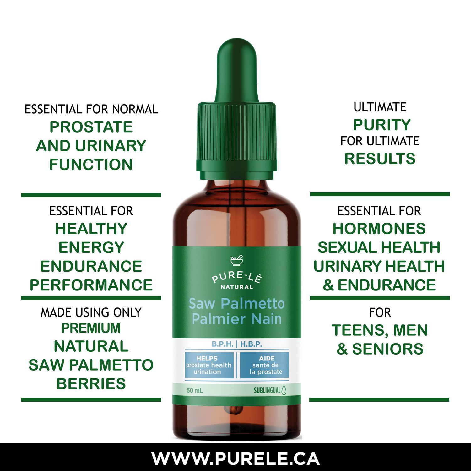 Pure-lē Natural Saw Palmetto Berries Extract
