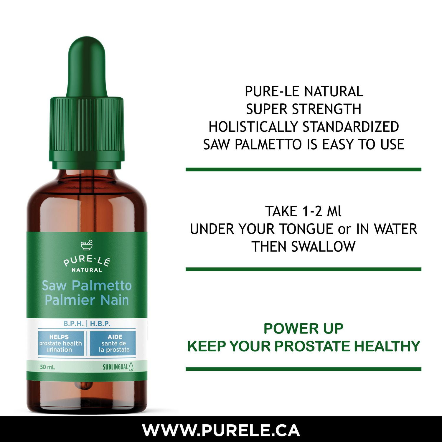 Extrait de baies de palmier nain Pure-lē Natural