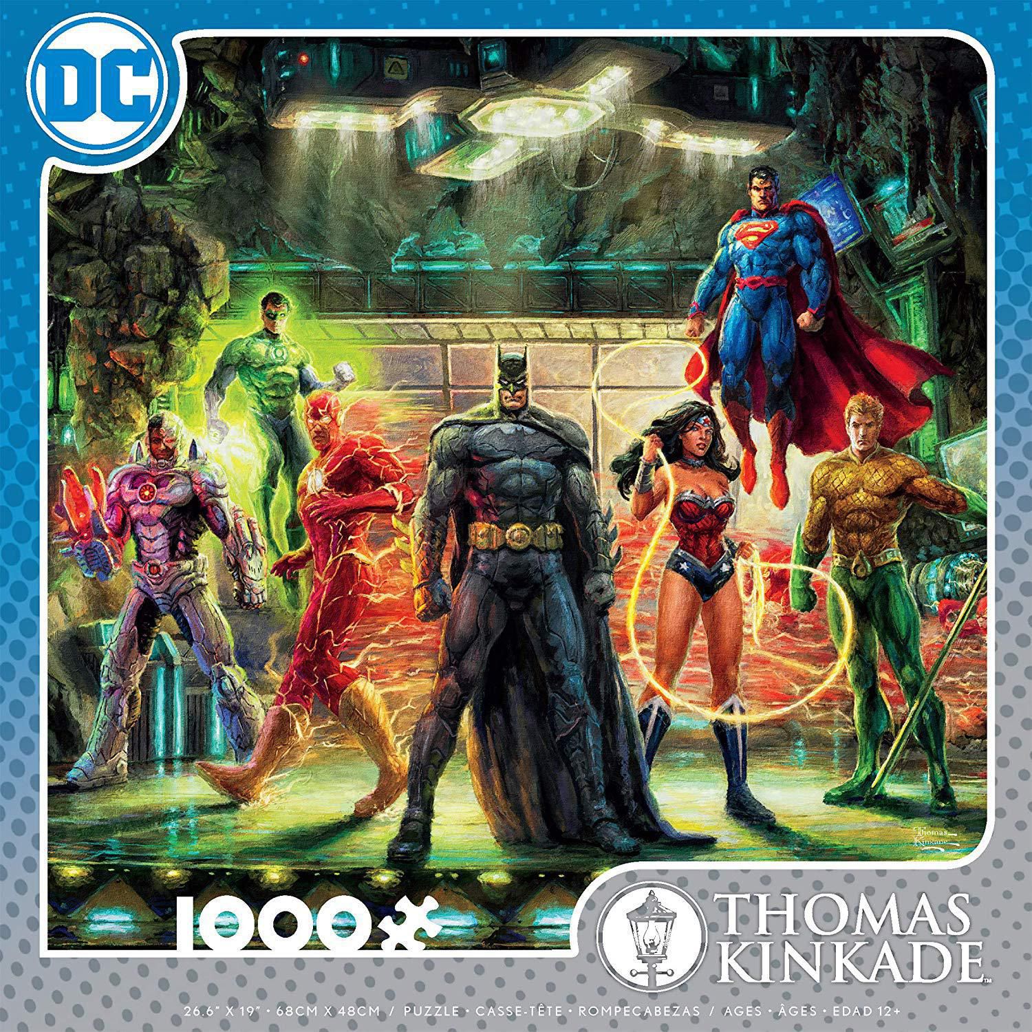 nm DC Comics Justice League 1000 piece jigsaw puzzle  900mm x 300mm 