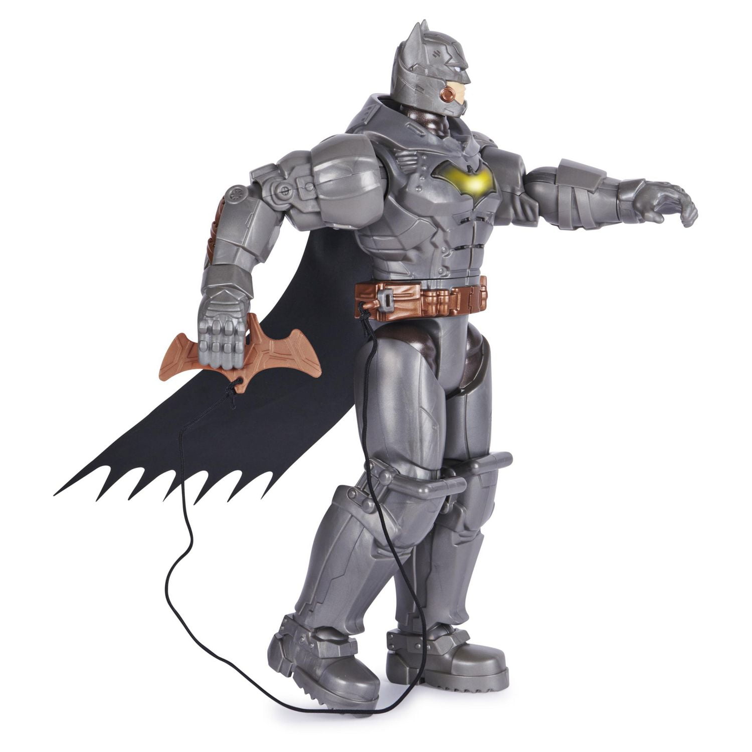 DC Comics, Battle Strike Batman 12-inch Action Figure, 20+ Phrases and  Sounds, Collectible Kids Toys for Boys and Girls Ages 3 and Up 