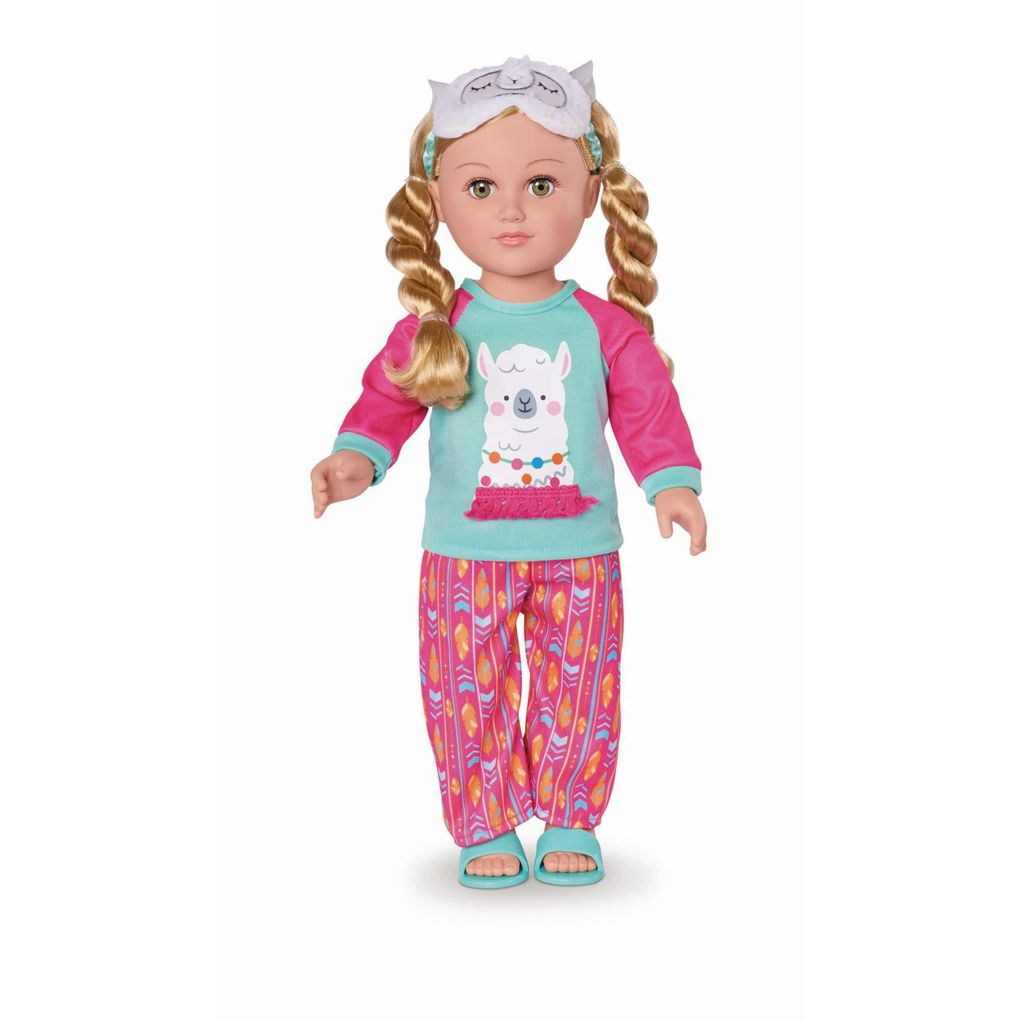 Little Abbee Slumber Party Pajamas Doll Clothes Pattern 18 inch American  Girl Dolls