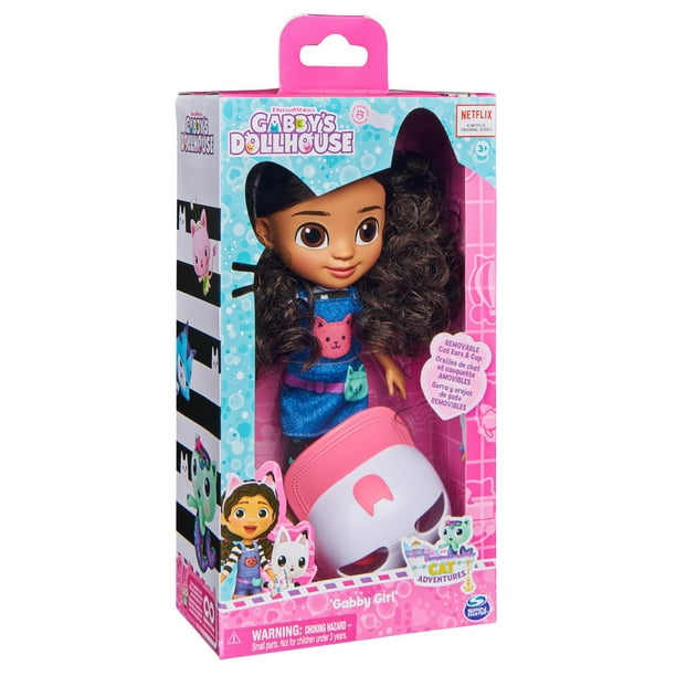 Gabby's Dollhouse , Coffret de figurines Édition Soirée dansante avec une  poupée Gabby, 6 figurines chat et