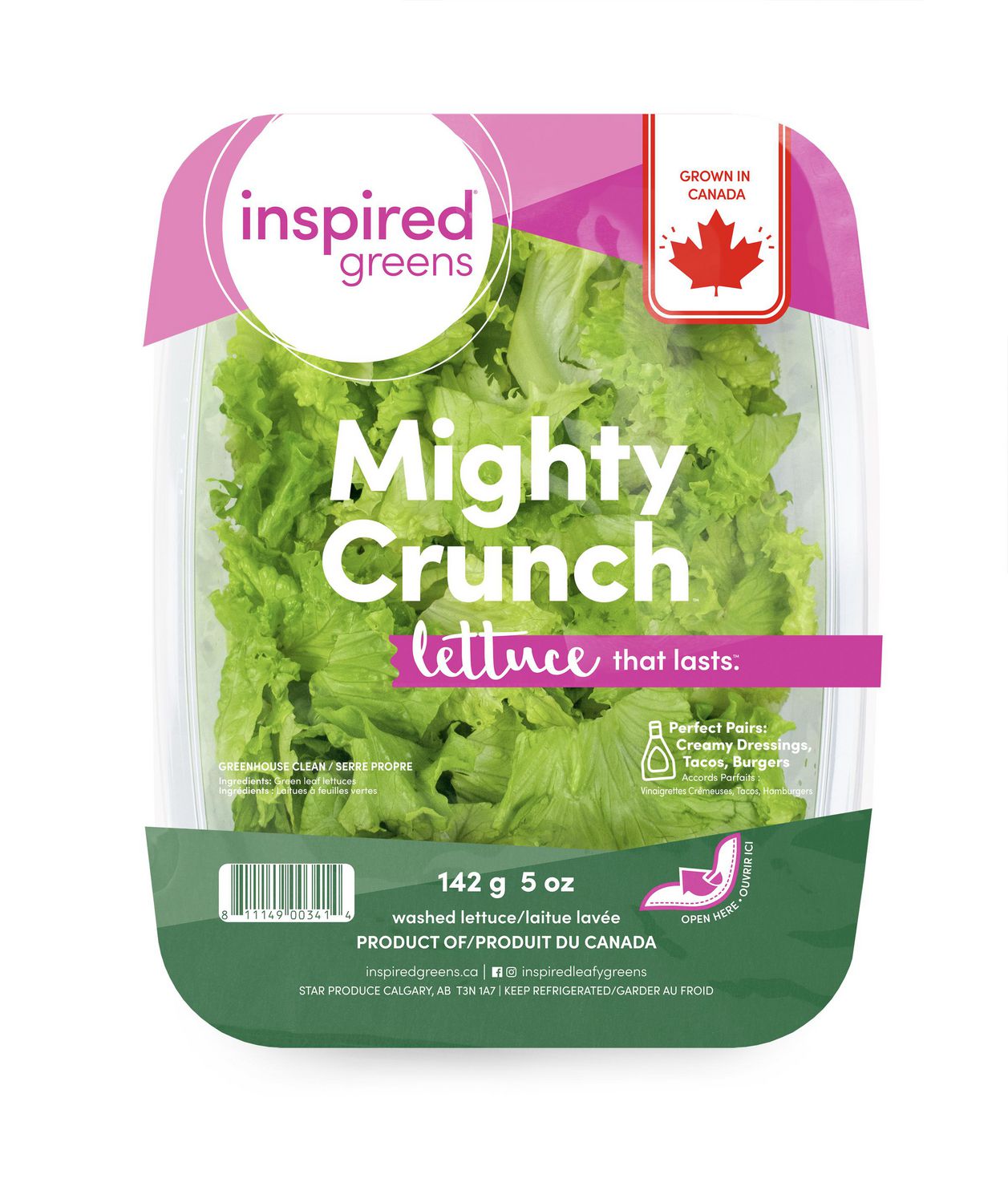 Mighty Crunch Lettuce Blend, 142 g