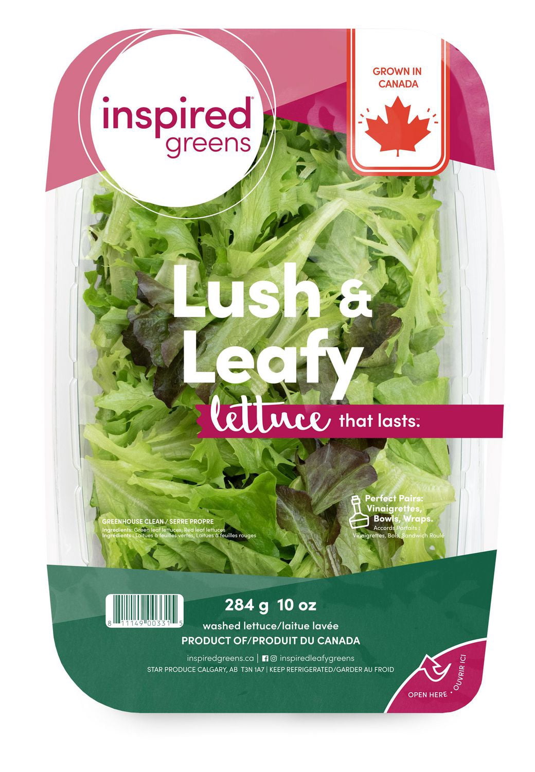Lush & Leafy Lettuce Blend, 284 g - Walmart.ca