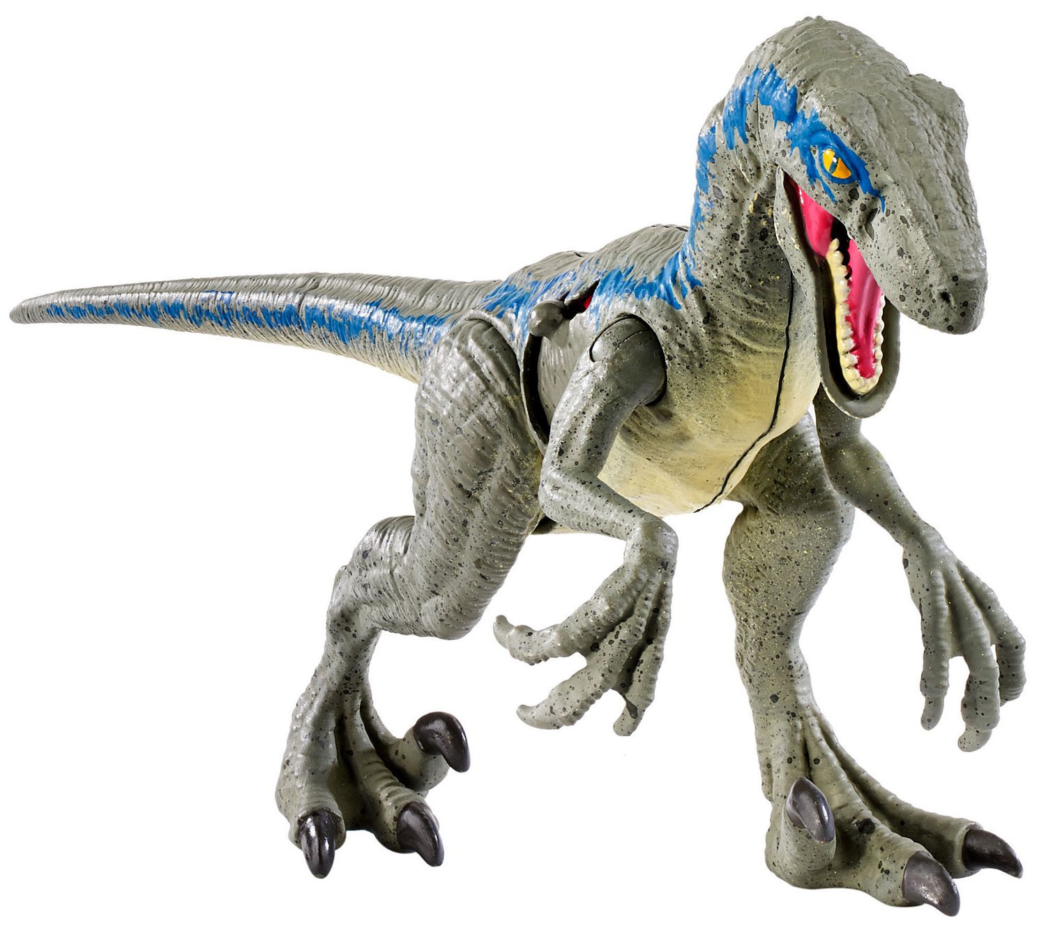 Mattel Jurassic World Battle Damage Velociraptor Action Figure Shippin for sale online 
