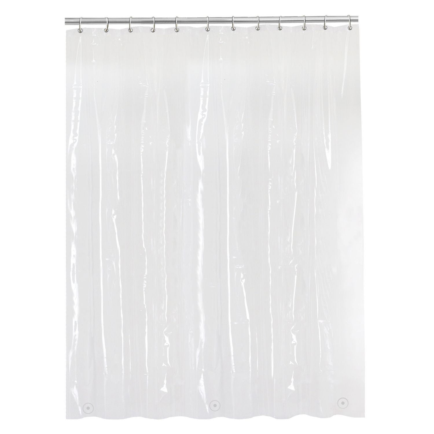 Titanker Clear Shower Curtain Liner 72 x 78 Long Plastic Shower Liner PEVA  Shower Curtain with Liner for Bathroom, Lightweight Waterproof Shower Liner