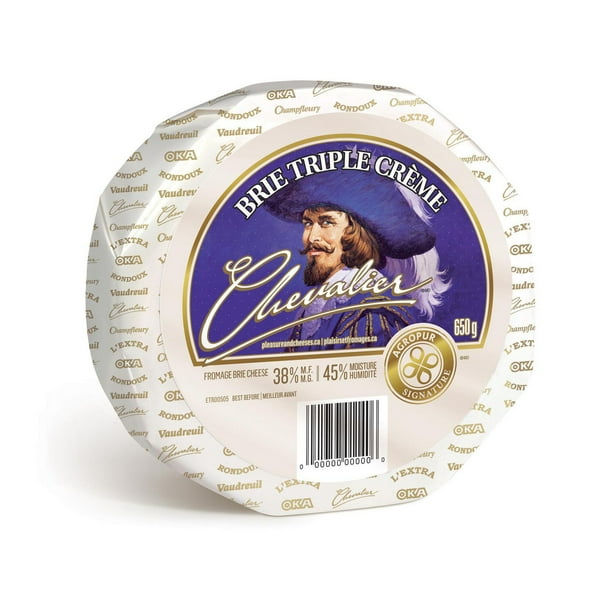 Chevalier Triple Cream Brie Cheese Walmart.ca