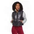 thumbnail image 1 of No Boundaries Women's Reversible Cropped Vest, 1 of 6