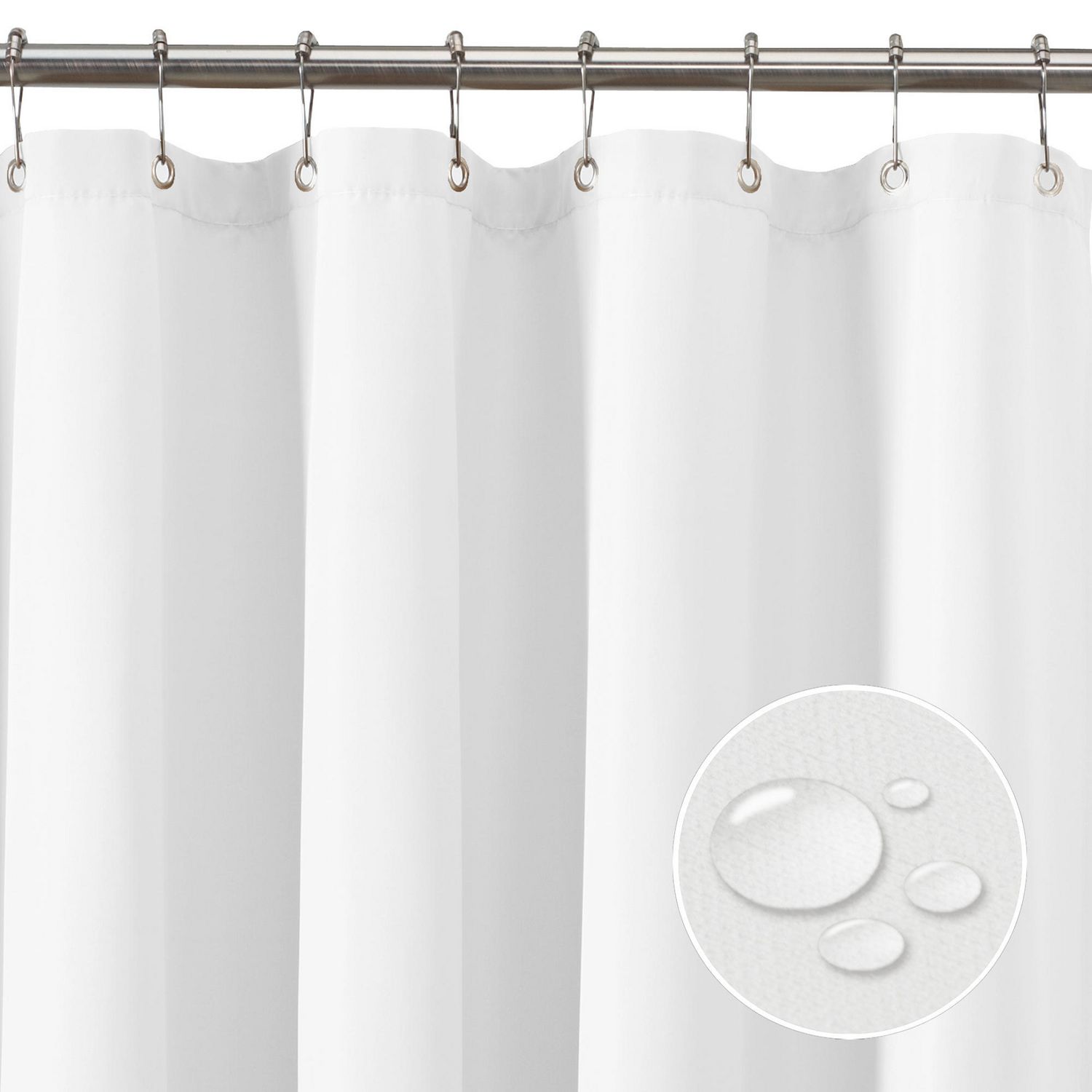 71" Bastet Design Imperméable Tissu De Polyester Rideau De Douche Revêtement Tapis de bain Set