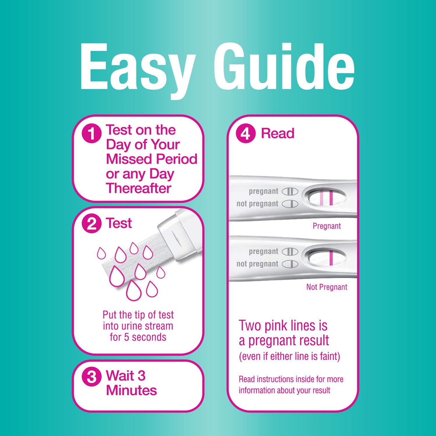 FIRST RESPONSE™ Rapid Result Pregnancy Test, 1 test 