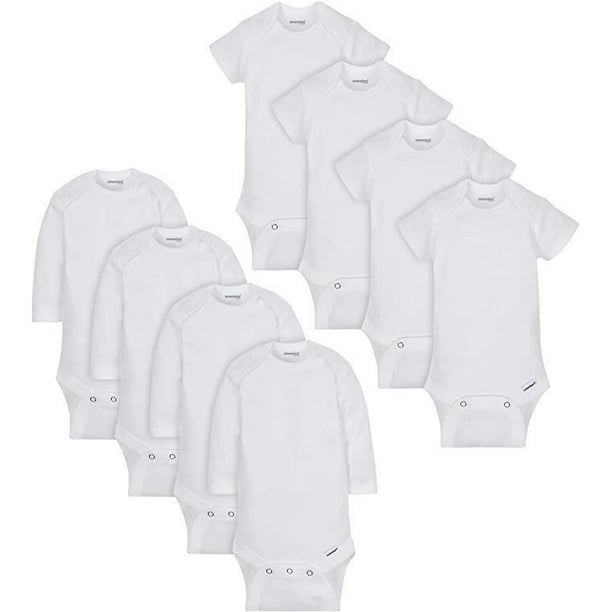 Onesies Brand Baby 8-Pack Bodysuit, White - Walmart.ca