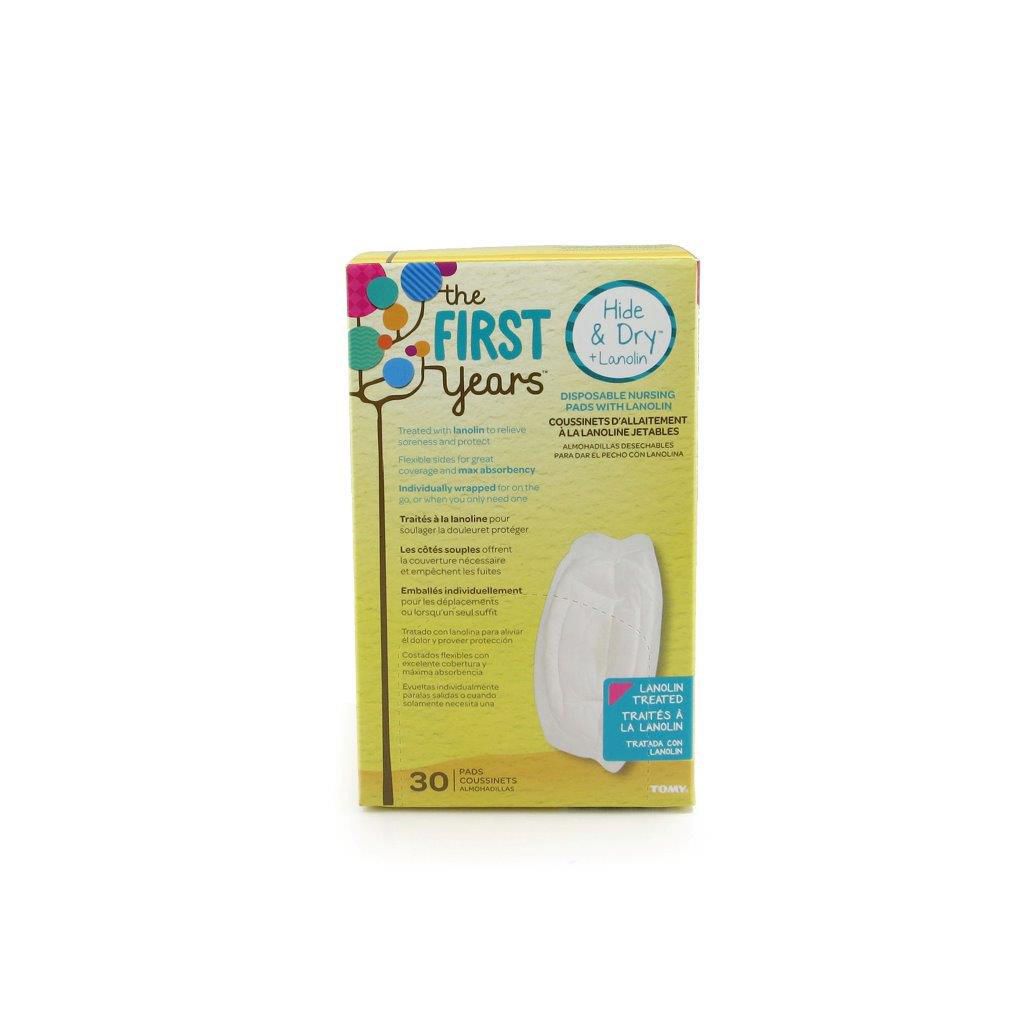 The First Years Hide & Dry Plus Lanolin Disposable Nursing Pads 30 Pack Walmart Canada