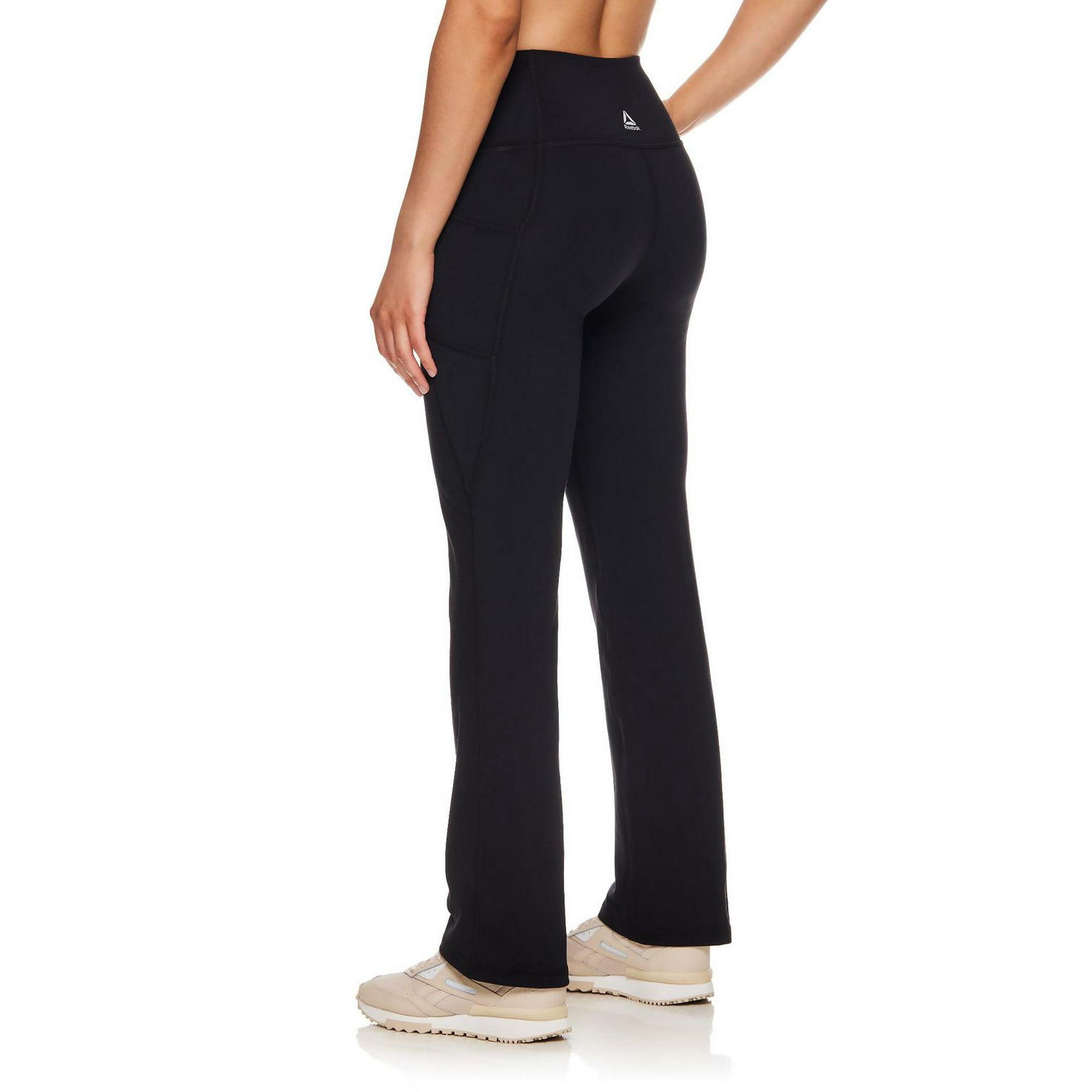  Bootcut Yoga Pants with Pockets for Women Wide Leg Pants High  Waist Workout Pants Tummy Control Work Pants 4 Pockets Black : Clothing,  Shoes & Jewelry