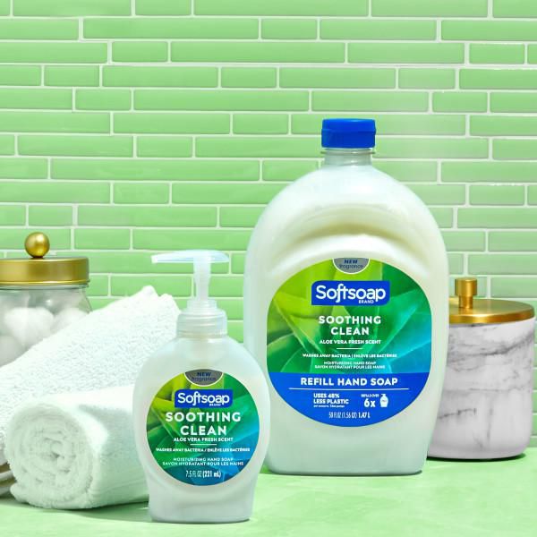 Softsoap aloe clearance