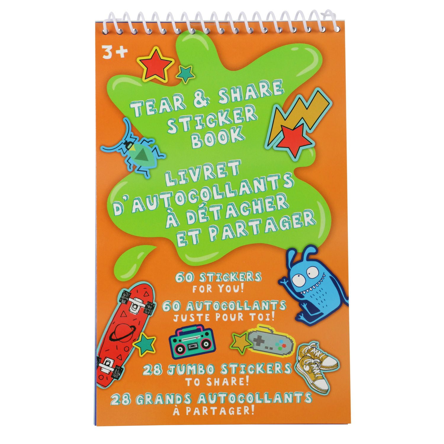 Tear and Share Sticker Activity Book Walmart Canada