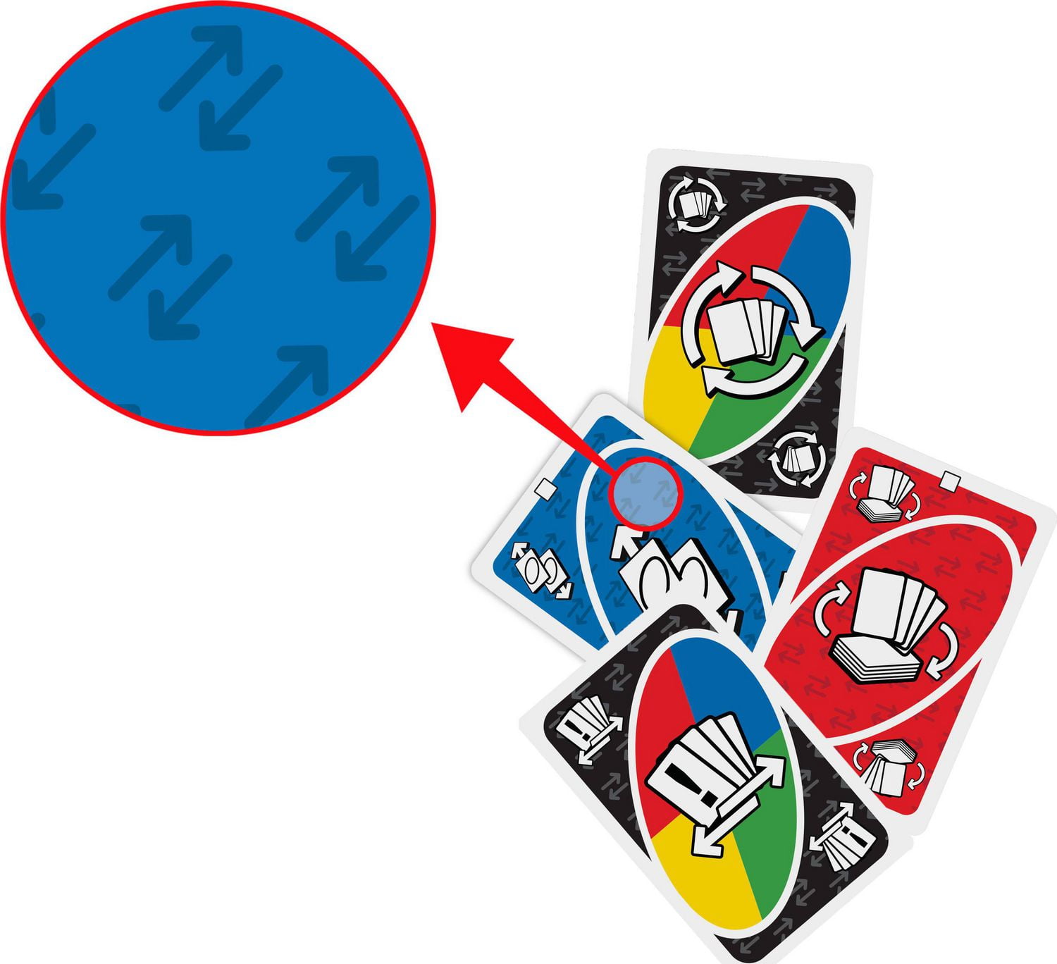 UNO Add-on-Packs Swap Pack Card Game for Kids, Family & Game Nights, Travel, Camping & Parties, Ages 7Y+