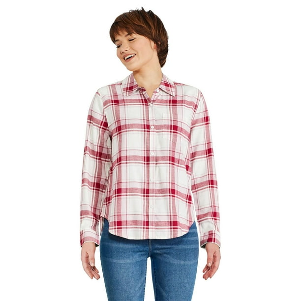 George Women's Flannel Shirt - Walmart.ca