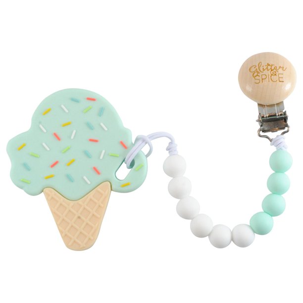 Glitter and Spice Ice Cream Cone Teether Walmart.ca