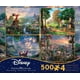 Ceaco: Thomas Kinkade -Disney Dreams Collection (Fantasia, Lady & the Tramp, Winnie the Pooh, Tangled) 4-in-1 casse tête – image 1 sur 1