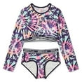 thumbnail image 4 of Justice Girls' Cropped Rash Guard 2-Piece Set, 4 of 4