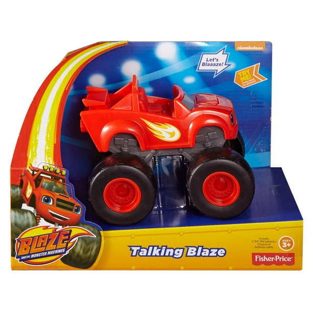 Nickelodeon Blaze and the Monster Machines Transforming Fire Truck Blaze -  Walmart.com