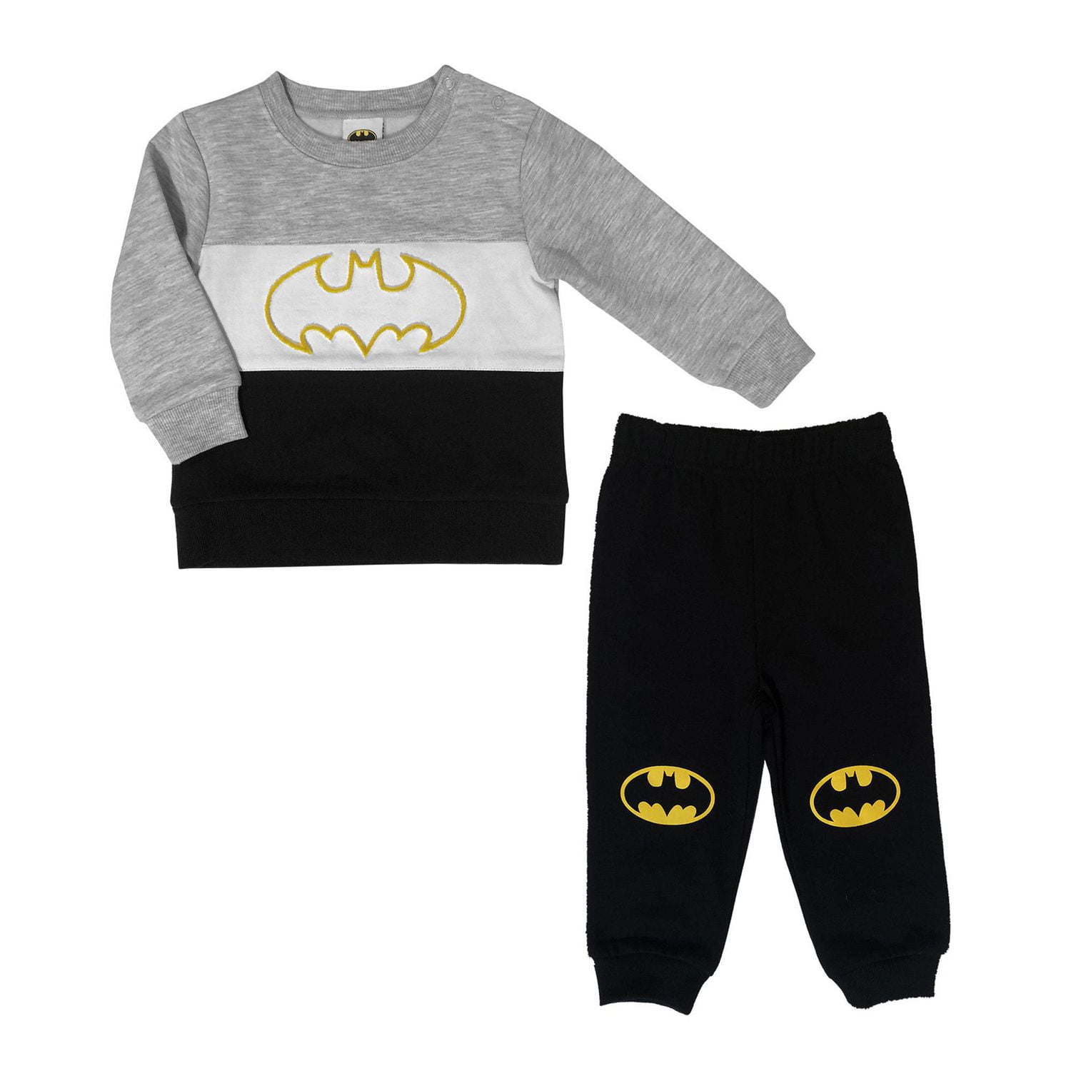 Warner's Batman Boys long sleeve 2 pc Fleece Jogset