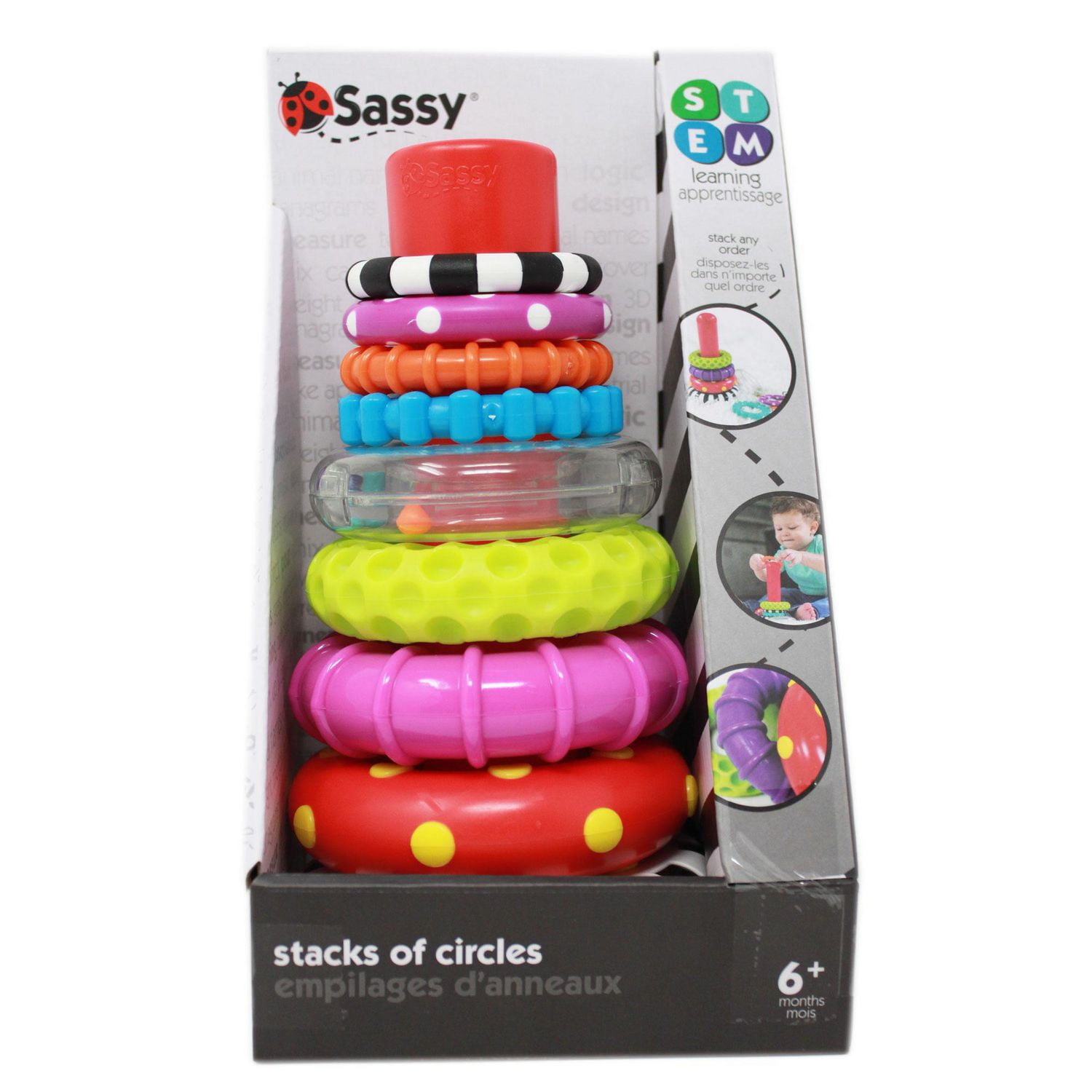 Sassy store stacking rings